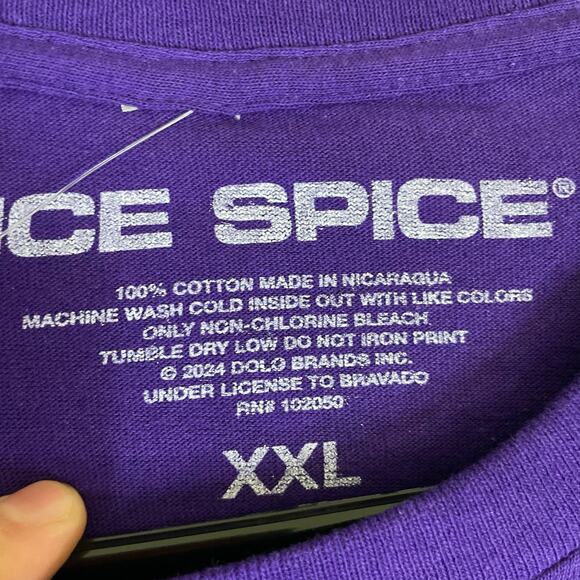 Ice Spice Rapper Hot Topic Music tee unisex XXL tshirt 0621 - Picture 4 of 8